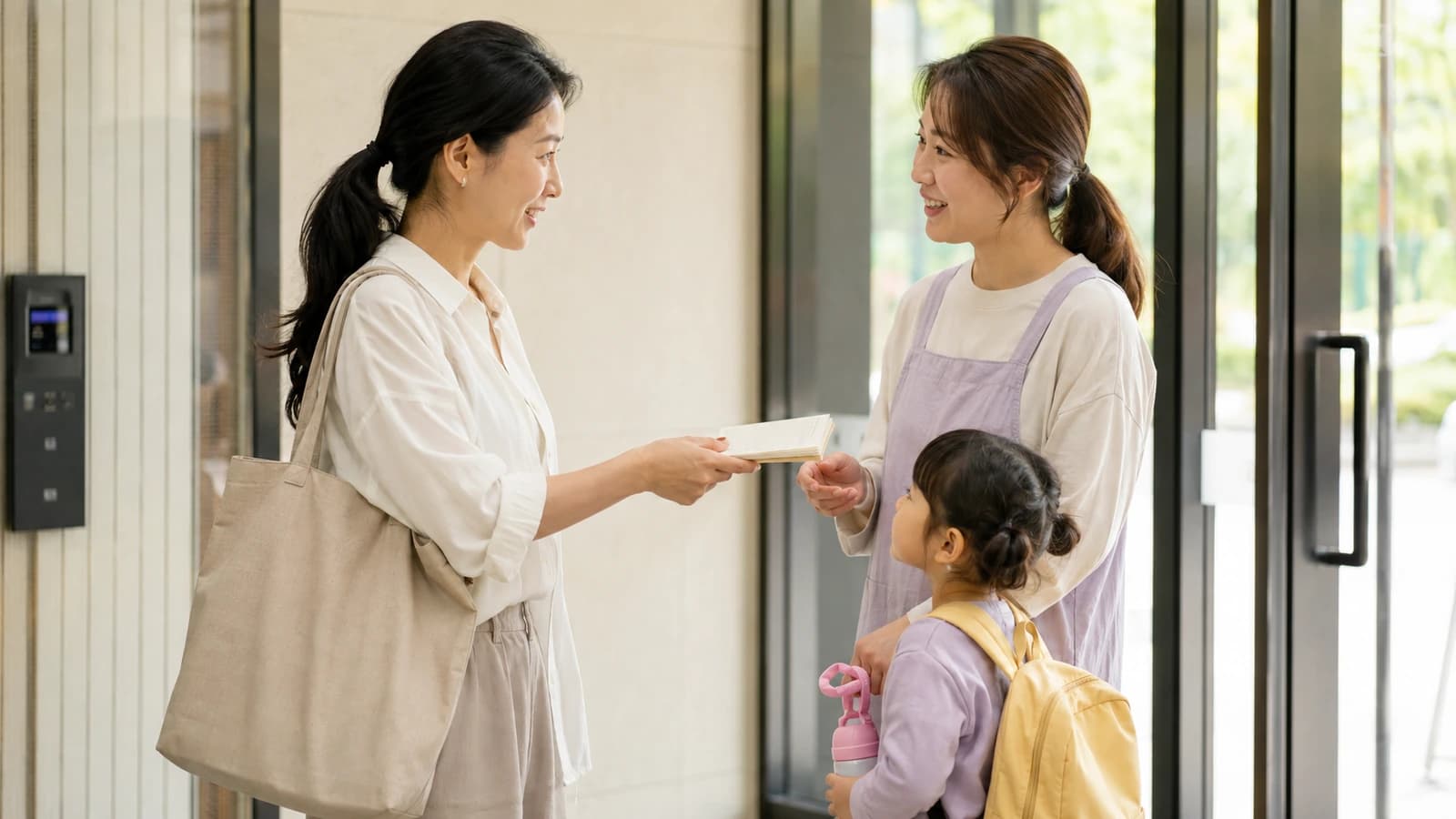 아이돌봄 본인부담금을 계산하며 돌봄 계획을 확인하는 보호자